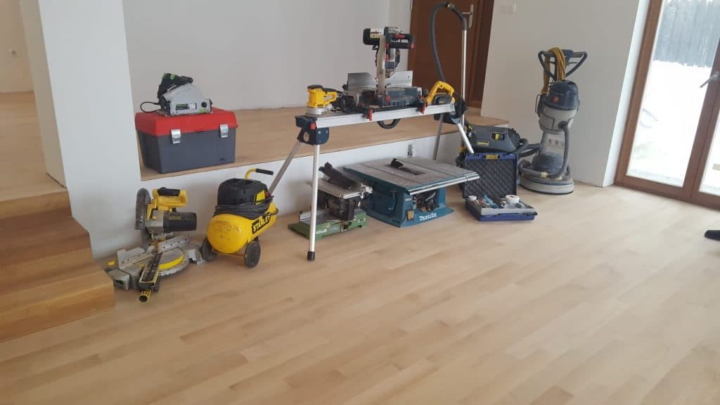 Echipa Total Parquet — lucrare de interior